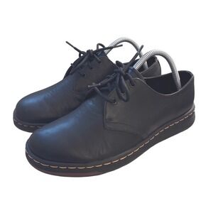 Dr Martens Cavendish Black Leather 3 Eye Oxford Shoes Mens 7 AW004 KV 02 S